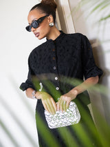 Conjunto Laise Calça e Camisa Preto