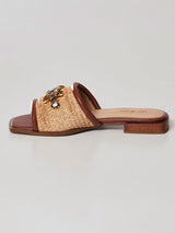 Flat Trama Natural Camel