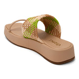 Sandália Papete Tramada  Amendôa