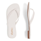 Sandália Rasteira  Flat Slim Branco
