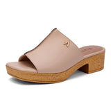 Mule Clog Comfort Amêndoa