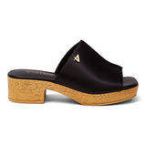 Mule Clog Comfort  Preto