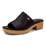 Mule Clog Comfort  Preto