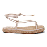 Sandália Espadrille Flatform Corda OffWhite