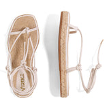 Sandália Espadrille Flatform Corda OffWhite
