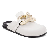 Mule Clog Corrente  Off white