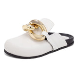 Mule Clog Corrente  Off white