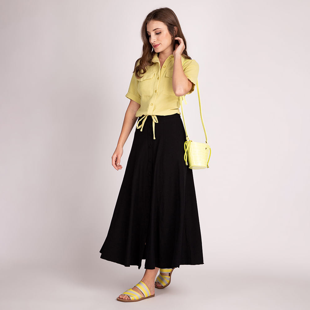 Sandália Rasteira Slide  Natural