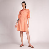 Sandália Rasteira Slide  Orange