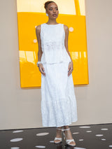 Conjunto Laise Regata e Saia Offwhite