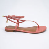 Rasteira Feminina Corda - Rose