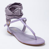 Rasteira Feminina Amarração Tornozelo - Lavanda