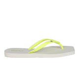Chinelo Tira Lisa   Lima/offwhite