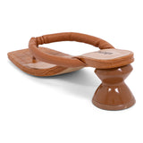 Mule Feminino Tiras Soft  Marrom