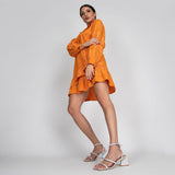 Sandália Metalizada Salto Medio Geométrico Metalizada