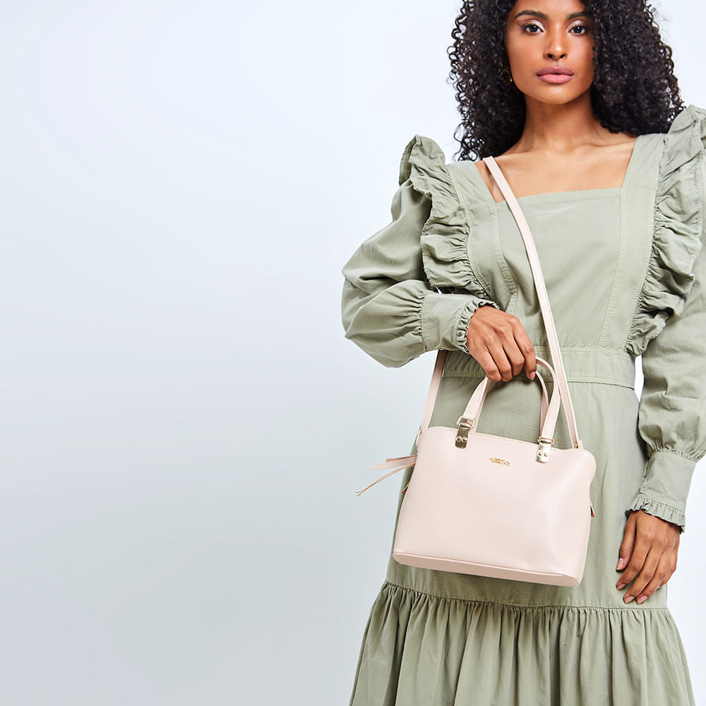 Kit Bolsa P Duas Peças Removível Rosado