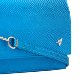 Bolsa Carteira Alça Corrente Azul