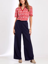 Camisa Laise Algodão Vermelho
