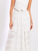 Saia Renda Floranza Offwhite