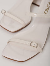 Mule Duas Tiras Offwhite