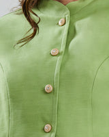 Casaqueto Gola Militar Verde