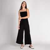 Mule Bico Fino Salto Quadrado Offwhite