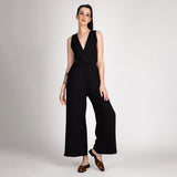 Mule Bico Fino Salto Quadrado  Animal Print