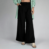 Pantalona Wide Leg Preto