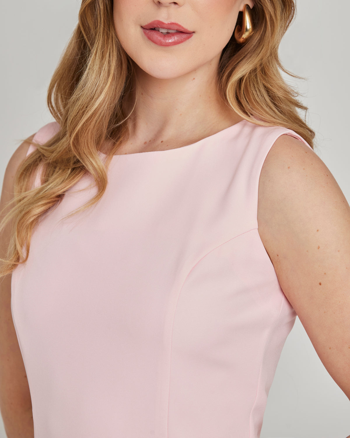 Vestido Alfaiataria Rosa