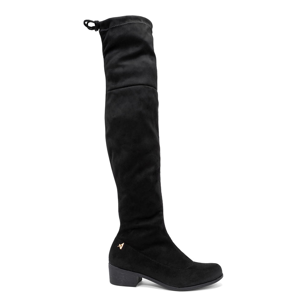 Bota Montaria Cano Alto  Salto Baixo Preto