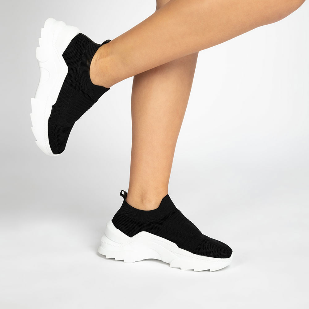 Tenis Feminino Sneaker Meia