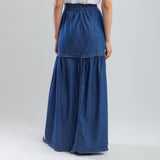 Saia Jeans Longa  Jeans