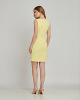 Vestido Alfaiataria Amarelo