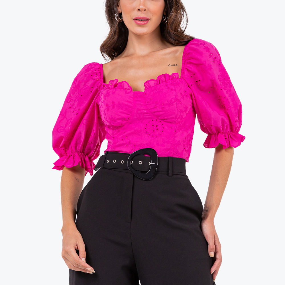 Blusa Corpete Laise Pink