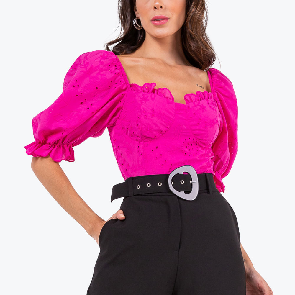 Blusa Corpete Laise Pink