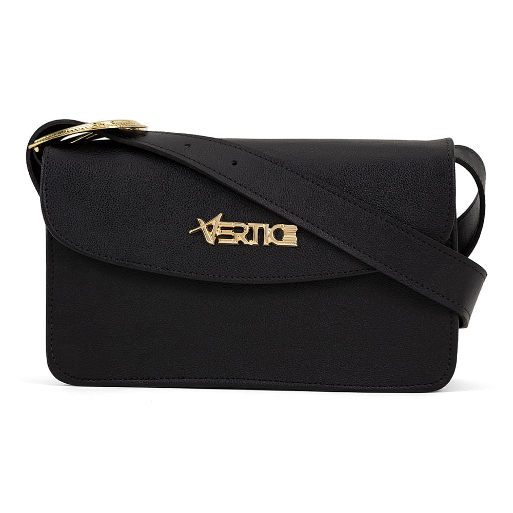 Bolsa Crossbody Fivela Preto