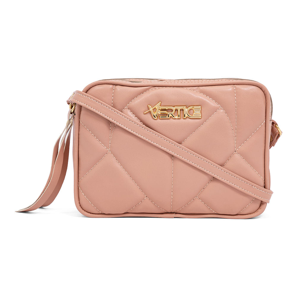 Bolsa Metelassê Soft com Divisórias Rosado