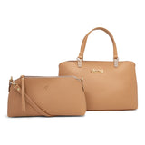 Kit Bolsa M Duas Alças Removível Palha