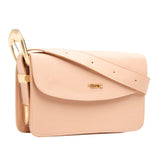 Bolsa Crossbody Fivela Amendoa