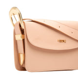 Bolsa Crossbody Fivela Amendoa
