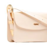 Bolsa Crossbody Fivela Marfim