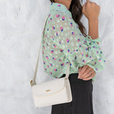 Bolsa Crossbody Fivela Marfim