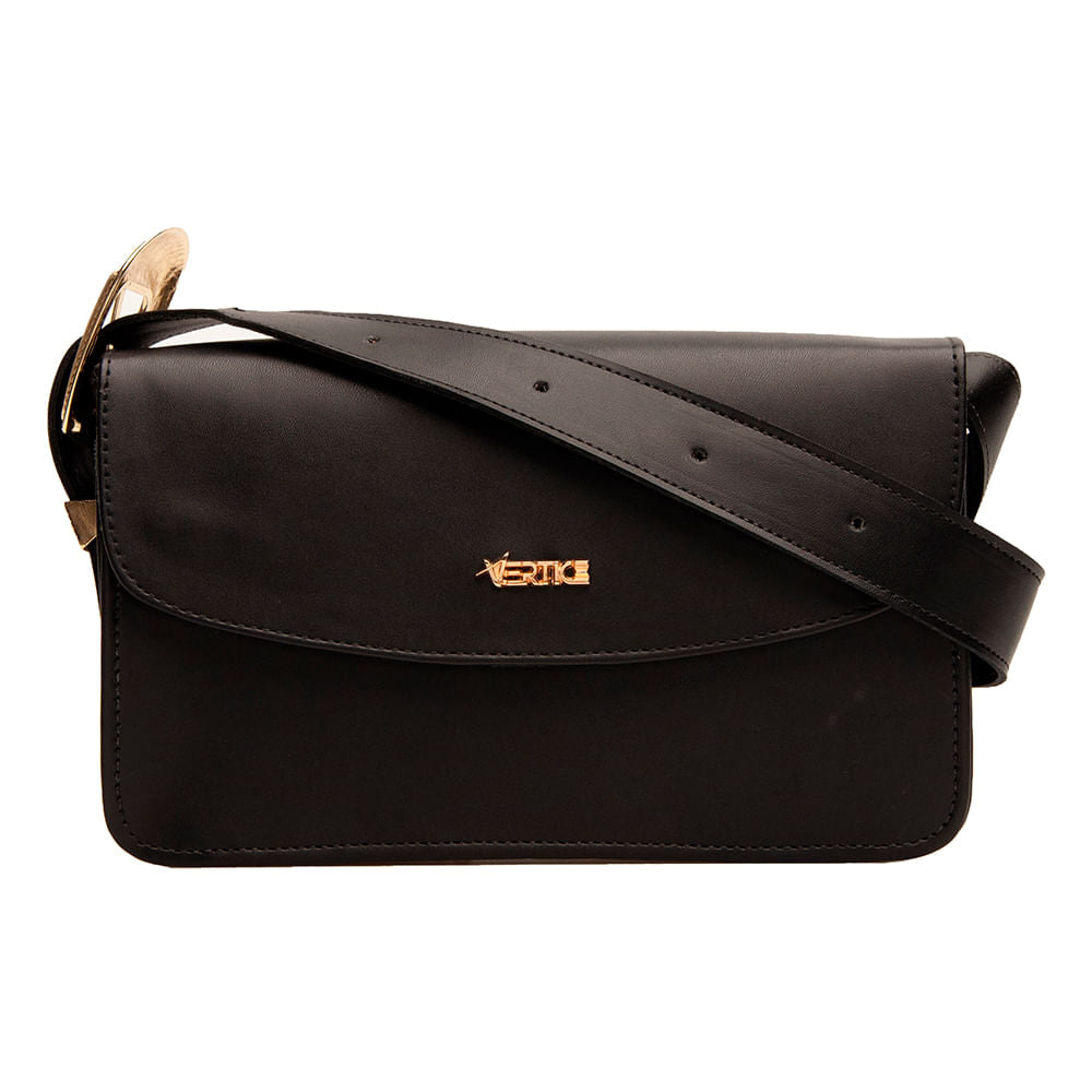 Bolsa Crossbody Fivela Preto