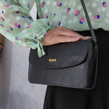 Bolsa Crossbody Fivela Preto