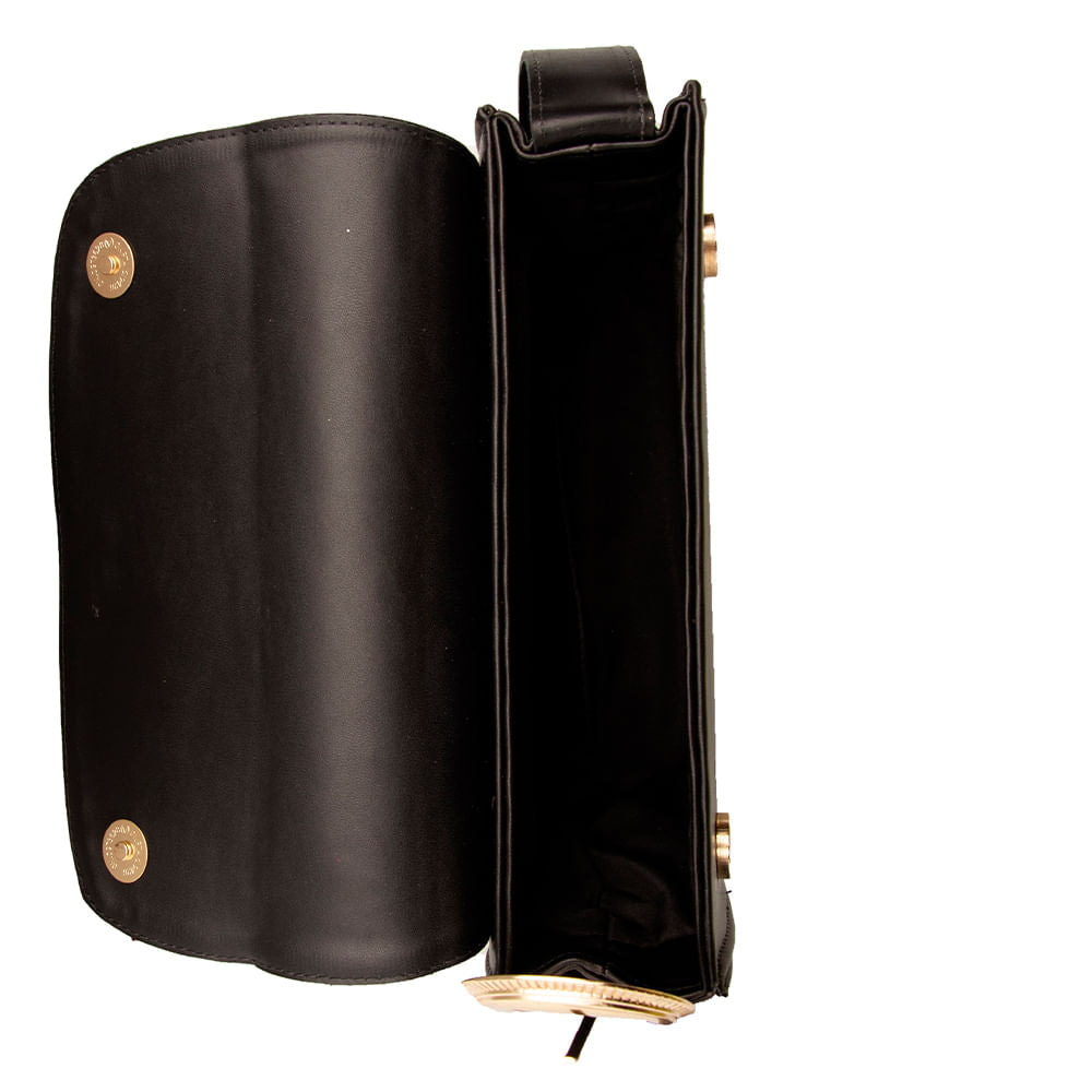 Bolsa Crossbody Fivela Preto