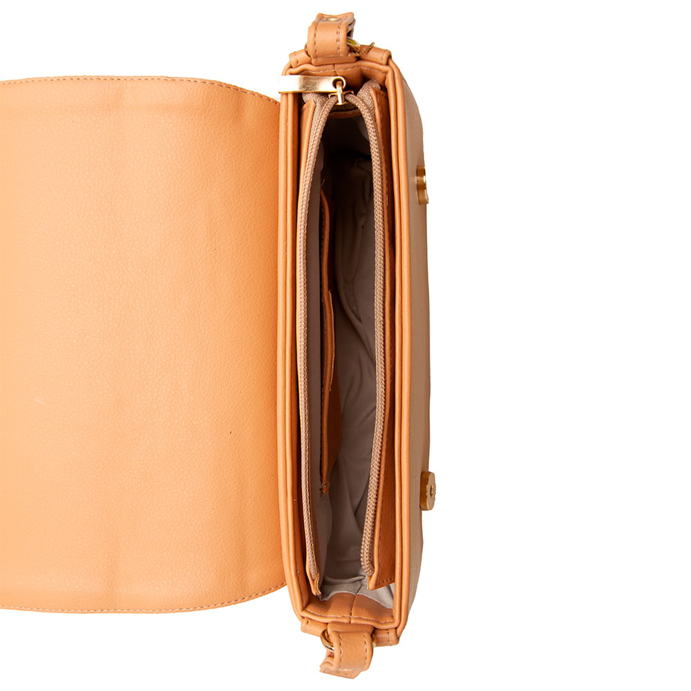 Bolsa Tiracolo Crossbody Bege