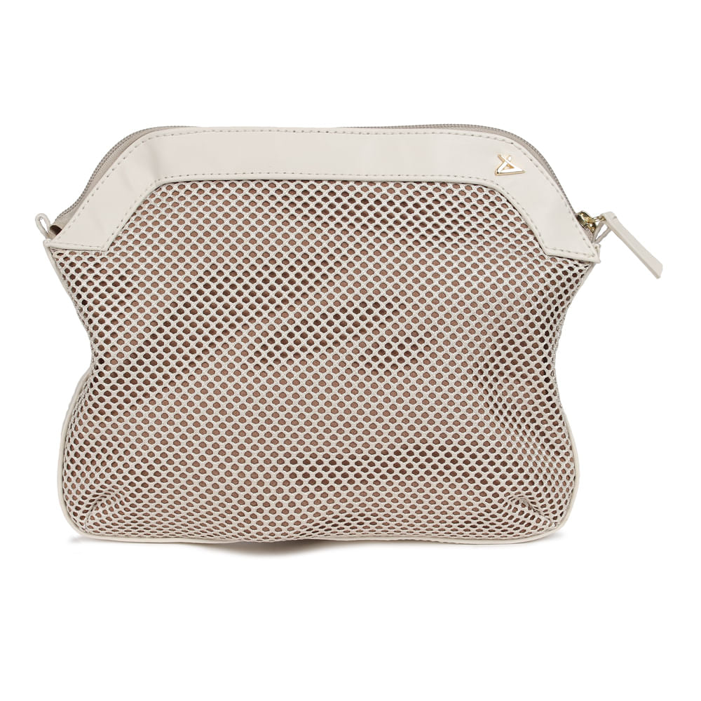 Bolsa Carteira Tela Tiracolo Offwhite
