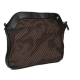 Bolsa Carteira Tela Tiracolo Preto