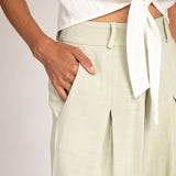 Calça Feminina Pantalona Verde