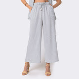 Calça Pantacourt Offwhite